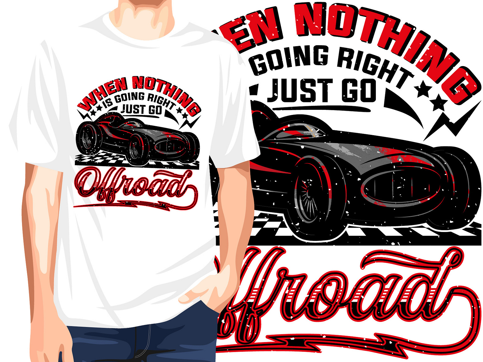 Car T-shirt Design 