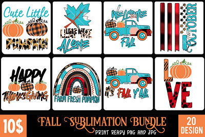 Fall Sublimaion Bundle