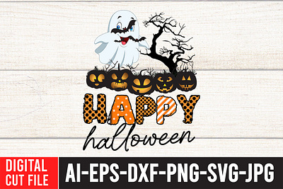 Happy Halloween Sublimation Design