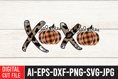 Xoxo Fall Sublimation Design