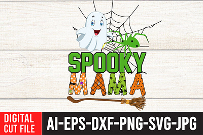 Spooky Mama Sublimation Design spooky mama sublimation design