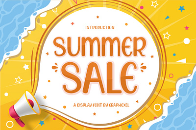 Summer Sale Display Font playful