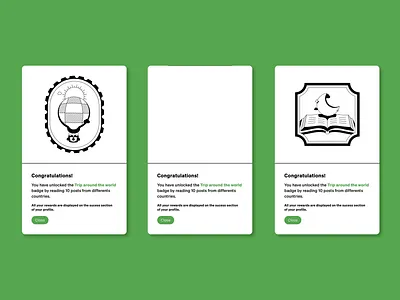 Medium badges animation animated animation badge illustration motion personas retro reward stamp topics vintage