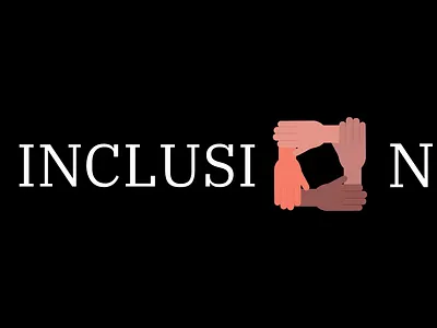 Inclusion canva graphic design illustration typography