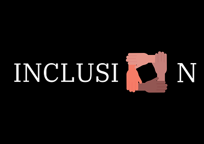 Inclusion canva graphic design illustration typography