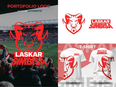 Logo Community Football Supporter branding community logo design social media football supporter logo graphic design illustration logo logo design logo komunitas logo supporter typography