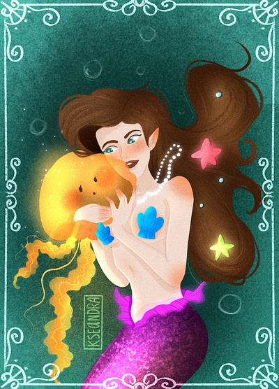 2D ILLUSTRATION MARMAY 2d 2dart art fanart illustration nft procreate