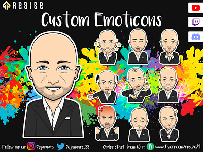 Bvazanten Emoticon Concept🎨 (SOLD) cartoon chibi customemoji discord emoji emotes emoticon gamer illustration illustrator logo mascot metaverse nft opensea sticker streamer twitch twitchemotes youtuber