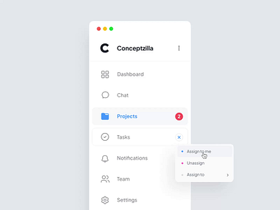 Sidebar Microinteractions for Team Management Dashboard analytics animation app app design dashboard data design desktop kanban management pannel planner project management task tasks team team manager ui visual design ux web design