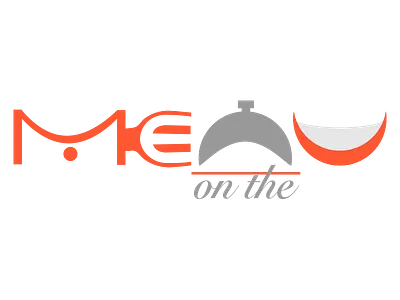 OnTheMenu branding company design logo logotype sign
