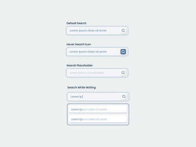 Figma Search Bar Component Design component components design figma musayazlik search searchbar