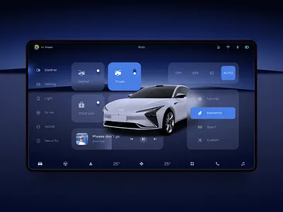 HMI Concept No.8 design hmi ui