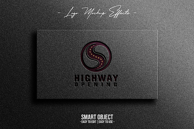 HIGHWAY ROAD DESIGN brand identity branding company logo creative logo highway logo design logotype minimal logo design modern logo design road