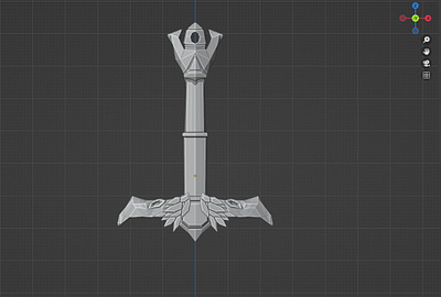 Ancient Sword 3d 3d modeling animation bl blender design