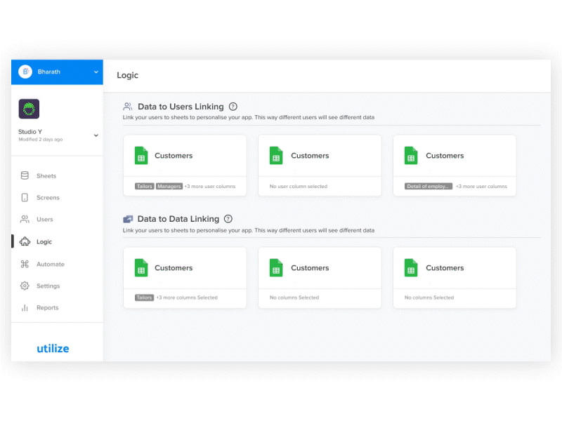 Users selection flow animation design interaction design motion graphics ui ux