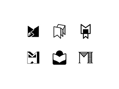 M visual identity exploration brand branding exploration icon letter logo m m letter m logo print user