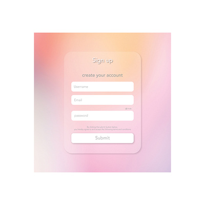 Daily UI #001 Sign Up 001 app branding dailyui design graphic design illustrator interface minimal mobile signup ui