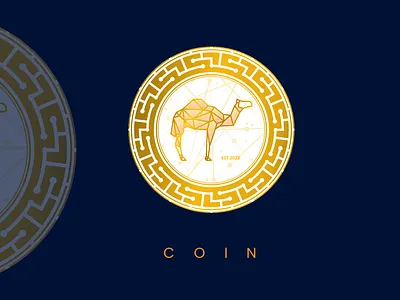 COIN DESIGN | LOGO DESIGN | VIRTUAL CURRENCY app arab branding coin currency design design graphic design identity illustration logo logo design ui united ux vector virtual currency