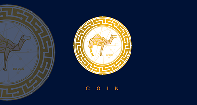 COIN DESIGN | LOGO DESIGN | VIRTUAL CURRENCY app arab branding coin currency design design graphic design identity illustration logo logo design ui united ux vector virtual currency