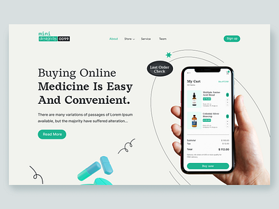 Medicine Web Header branding crypto landing page doctor hospital ui hospital website landingpage medicine medicine app medicine corner medicine delivery medicine landing page medicine service medicine website ui website