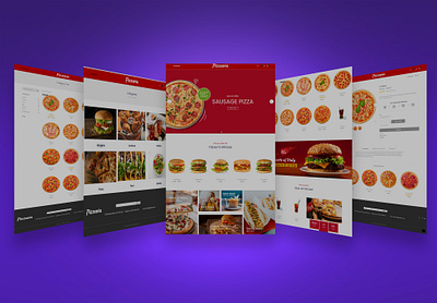 Fast-food Ecommerce WordPress Website wordpress agency design