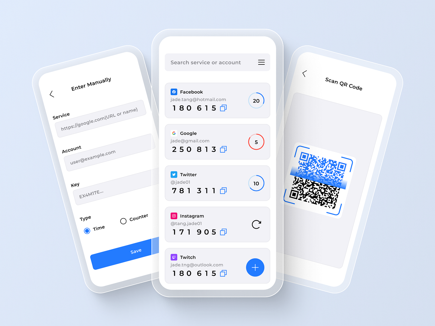 MFA Authenticator App by Bahar for AppNation on Dribbble