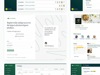 Greendropship - Case Study agency animation b2b case study design system grid system design system ui ux landing page marketplace mp4 responsive responsive design retailers ui user interface ux vendors