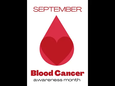 September is Blood Cancer awareness month cancer awareness design graphic design illustration