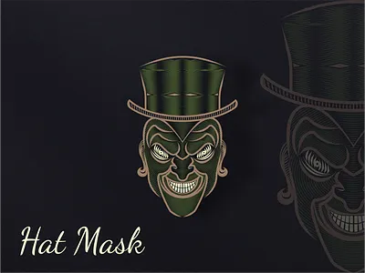 hat mask branding design graphic design illustration logo motion graphics typography ui ux vector