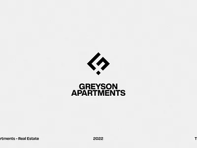 Greyson Apartments Logo branding design graphic design logo logo design typography vector