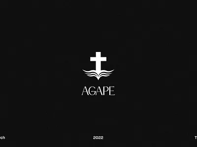 Agape Logo branding design graphic design logo logo design typography vector