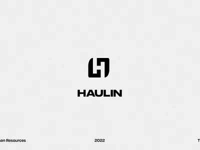 Haulin Logo branding design graphic design logo logo design typography vector