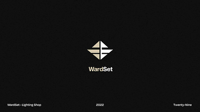WardSet Logo branding design graphic design logo logo design typography vector