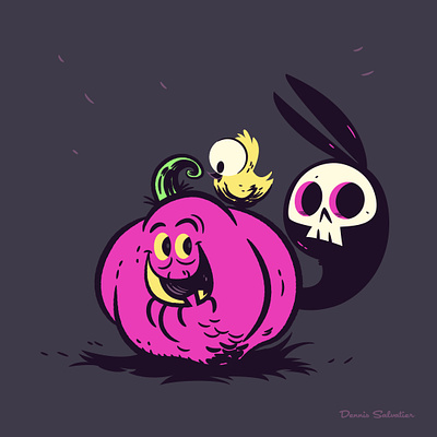 Happy Halloween 2022 cartoon character design design drawing halloween illustration vector