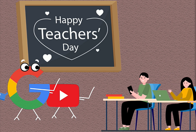 Teachers' Day animation branding color palette design graphic design illustration logo ui ux