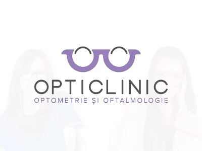 Opticlinic branding graphic design health logo stomatology visual design