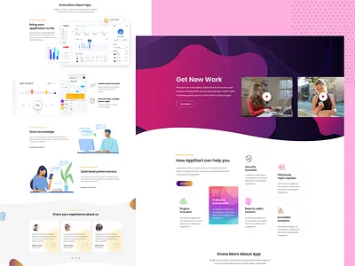 StartIT Video Homepage Startup Website Template mobile app video startup website video homepage wordpress theme
