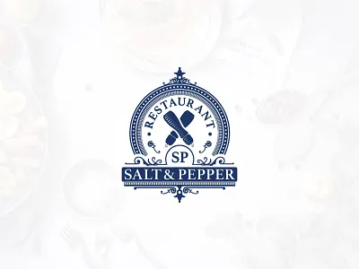 Salt & pepper brand design food graphic design logo visual design