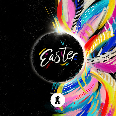 Easter 2020 - Print + Digital Assets branding design graphic design illustration logo print media typography