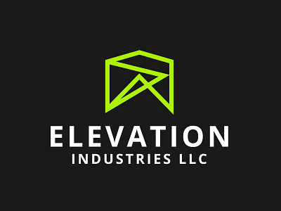 Modern Elevation Industries Logo app logo brand identity branding design digital elevation identity logo logo design logomark modern modern logo saas software logo startup symbol tech tech logo technology technology logo