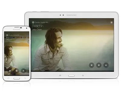 Samsung Milk Music - Mobile & Tablet Apps (Non-Dial State) app design design management experience design information architecture interaction design mobile mobile apps music product design service design tablet ui user experience user interface ux ux design visual design