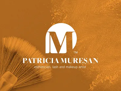 Patricia Mureșan beauty branding graphic design logo makeup visual design