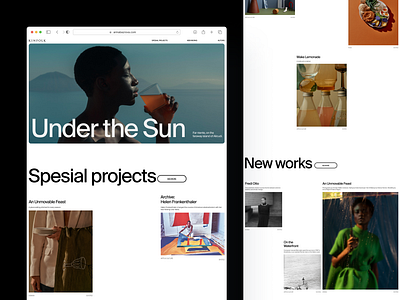 Modular Web Design design landing modular online shop shop ui uiux uiuxdesign webdesign website