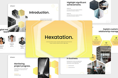 Hexagon Multipurpose Presentation visual