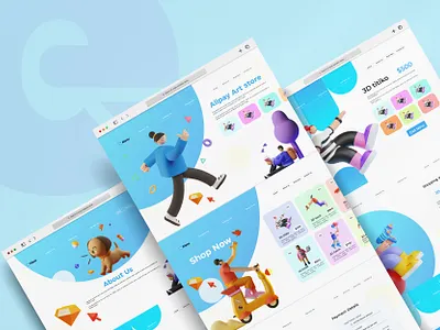 ALIPY STORE APP 3d animation branding logo ui