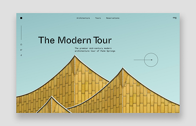 The Modern Tour architecture branding tour ui