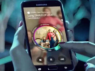 Samsung Milk Music - Mobile App app design design management experience design information architecture interaction design mobile mobile apps music product design service design ui user experience user interface ux ux design visual design