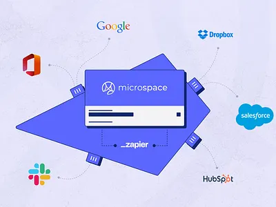 Integration branding illustration integration vector zapier