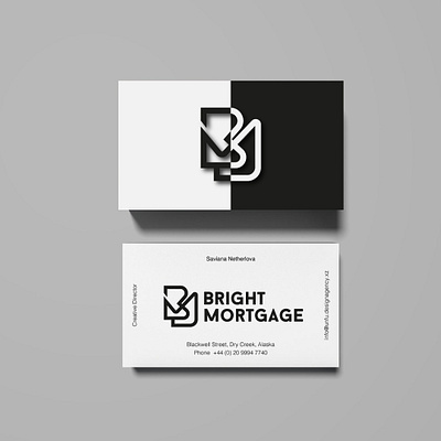 BM Mortgage Logo design branding clean creative design graphic design illustration illustrator logo mort mortgage professional vector