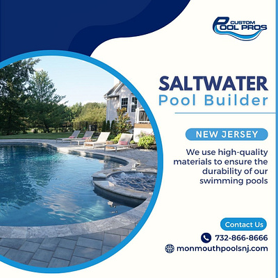 Salt Water Pool Builders NJ pool contractors saltwater pool builders